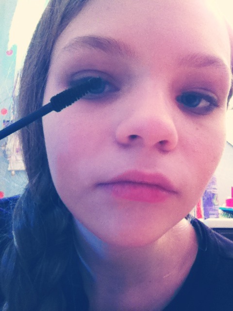 Finish the eyes off with some mascara! Im using Clinique lash doubling mascara(if you haven't figured out I'm obsessed with Clinique)