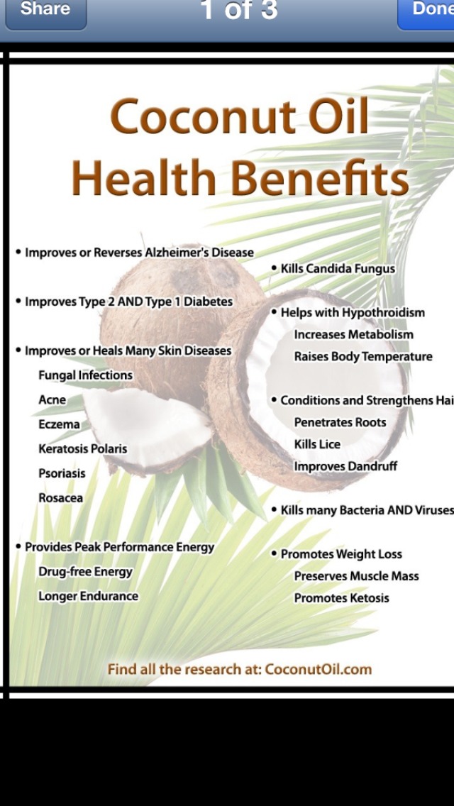 Coconut Oil And It's Many Healthy Tips! Weight Loss, Skin, Hair And Much Much More!! Hope U Like It