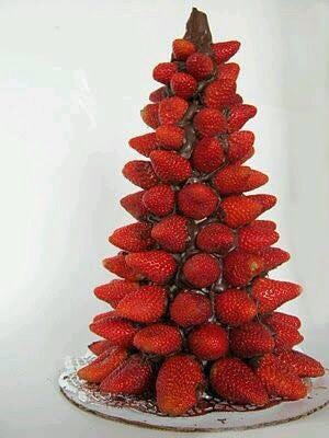 " 🍓Strawberry Christmas Trees" 🌲⛄️🎅🎁