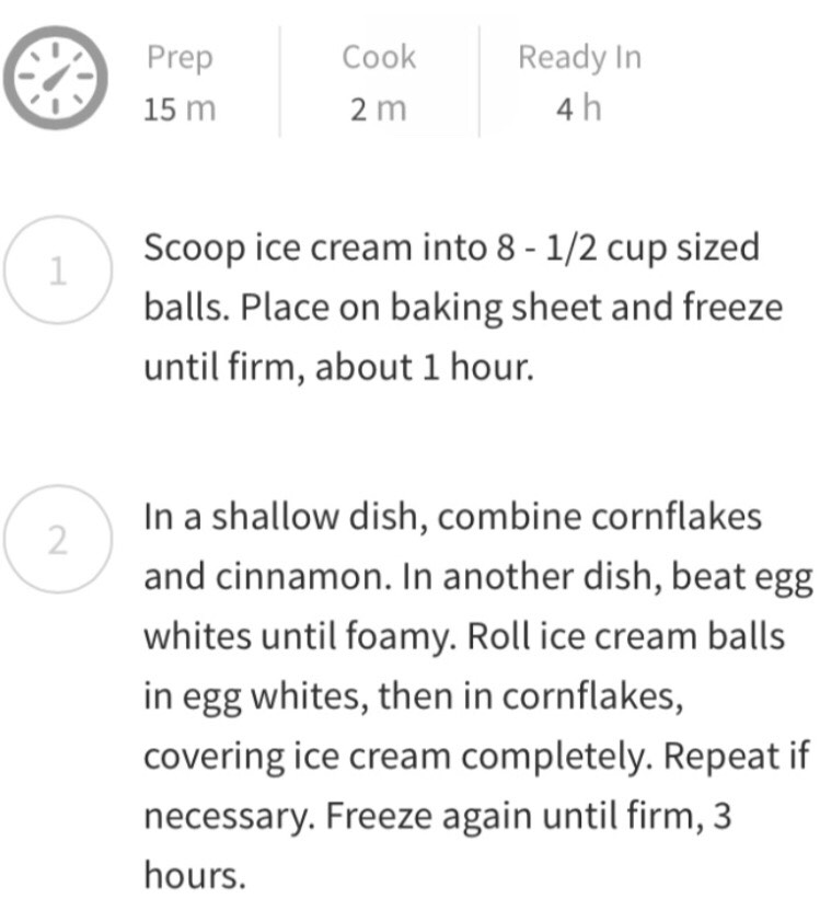 FRIED ICE CREAM