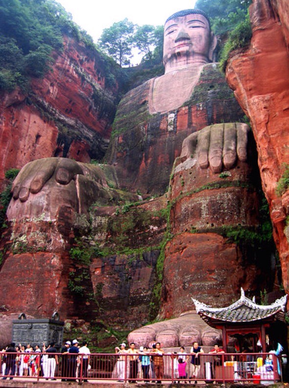 Mount Emei Scenic Area: 
Leshan Giant Buddha, China