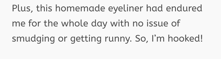 Homemade Natural Eyeliner!!! 