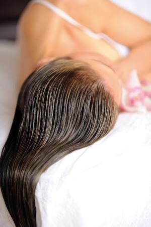 Leave it in your hair for 2 hours.