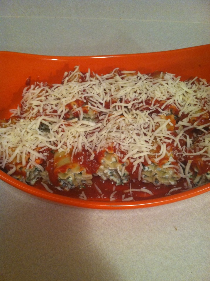 How To Make Meatless Lasagna Rolls! 