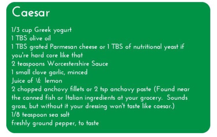 Greek Yogurt Salad Dressings!!
