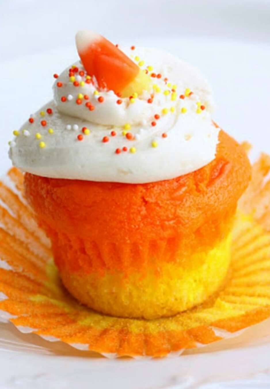 Candy Corn Cupcakes!!!