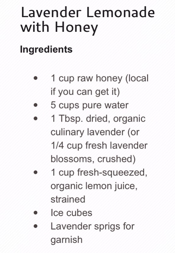 How To Make Lavender Lemonade With Honey ✨✨✨✨✨✨✨✨✨✨✨✨✨✨✨