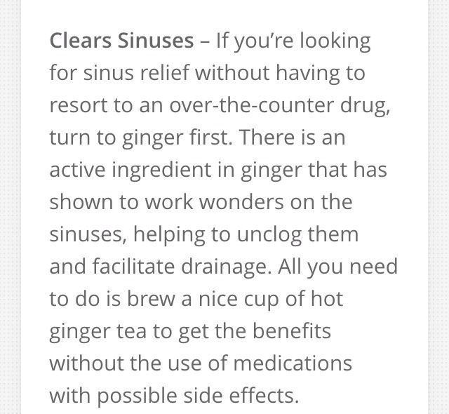 Benefits of Ginger Root & Ginger Tea
