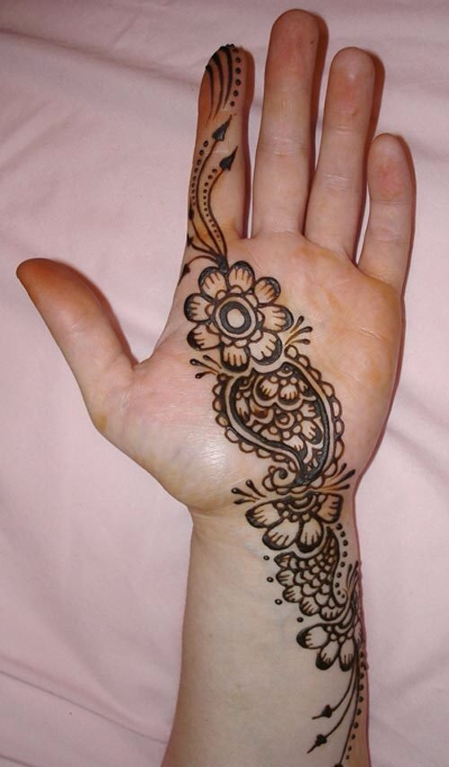 Simple Mehendi Designs 