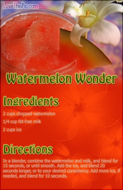 Amazing Smoothie Recipes