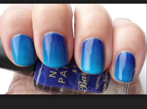 Check Out These Gradient Nails
