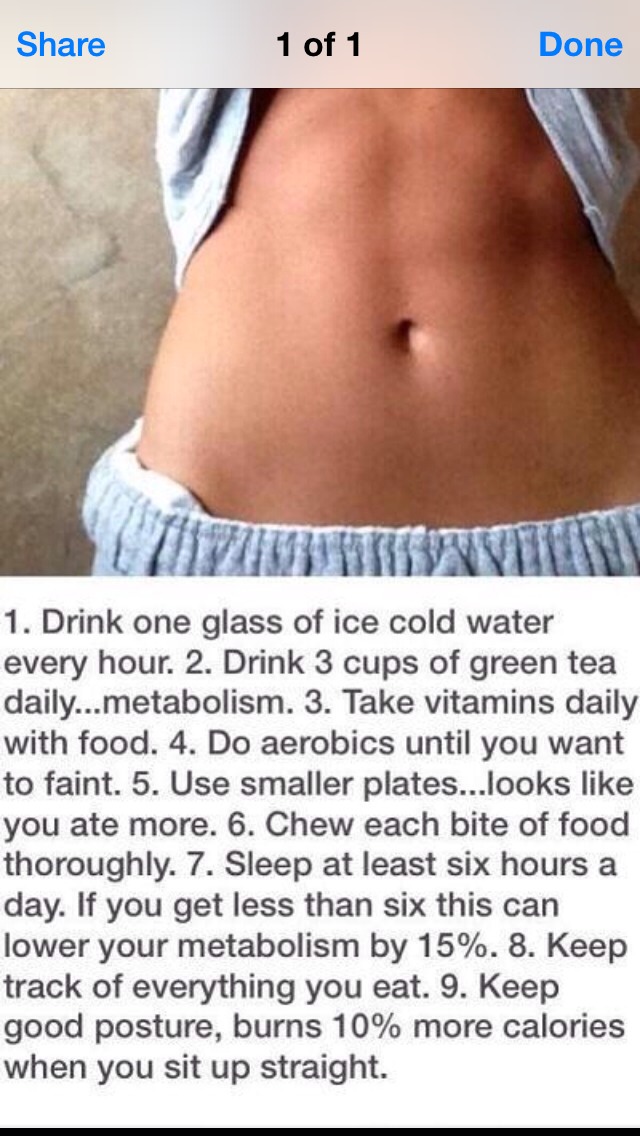 Tips To Lose Weight :) <3