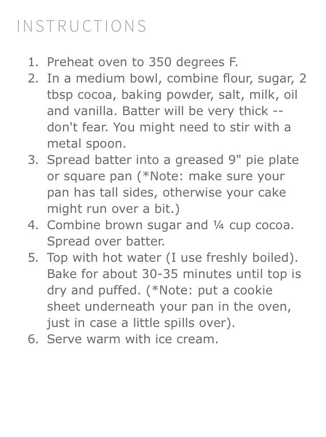Grandma's Hot Fudge Sundae Cake 