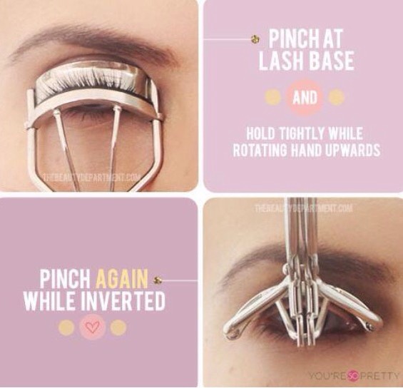 The Eyelash Curling Secret😉