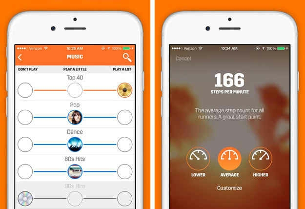 3. Spring Moves (free, iOS) is an app that’s kind of like SoulCycle for running.