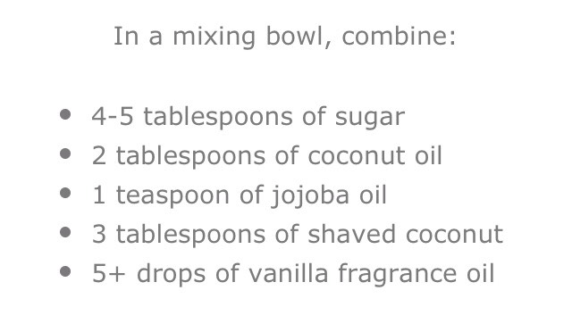 SHAVED COCONUT SUGAR SCRUB 💛💛