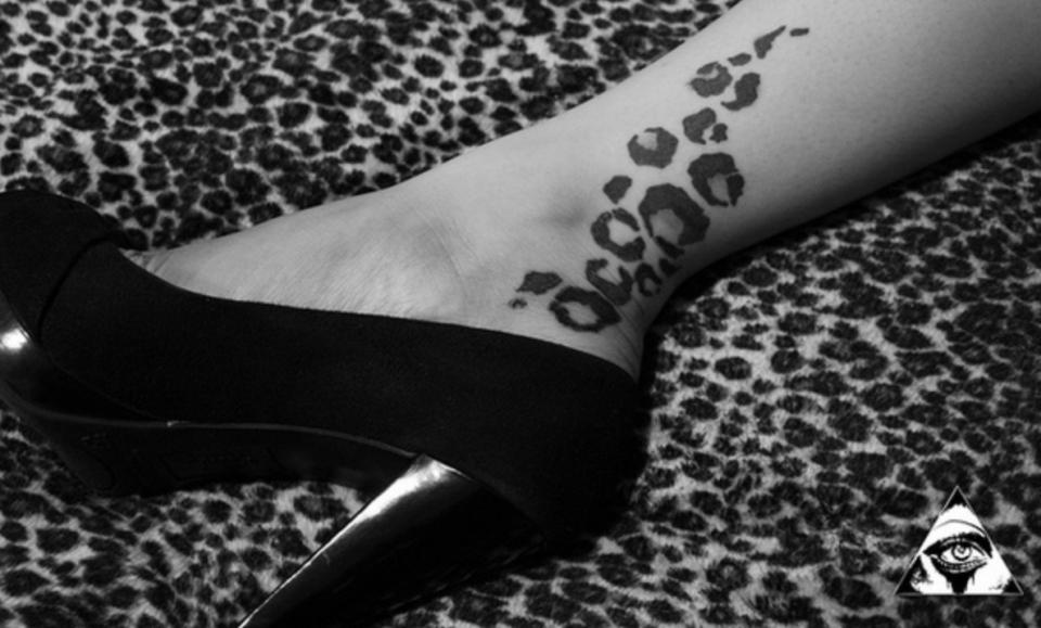 Beautiful Leopard Print Tattoos For Women!!