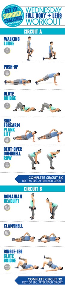 This is the workout you'll do every Wednesday! 😃
