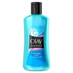 Double click
If you wear makeup - you might want to use a toner to get rid of any excess.