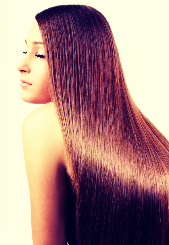 In the morning rinse you hair to get rid of the smell and the oil. You will also find that your hair is smoother and also very silky! 