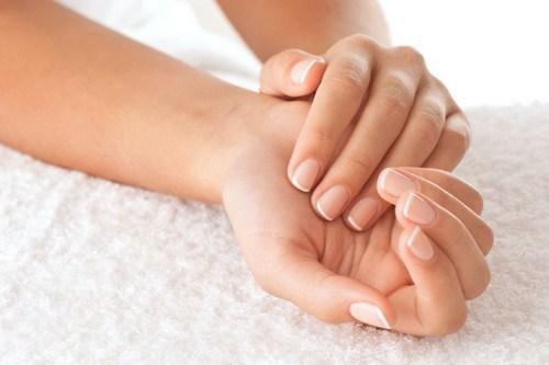 Healthy nails and toe nails

nails and teeth are both are made of almost the same material.  It might be funny brushing your finger and toe nails with toothpaste but it actually works. Brush the nails every day with paste and they start shining and look extremely clean and fresh!