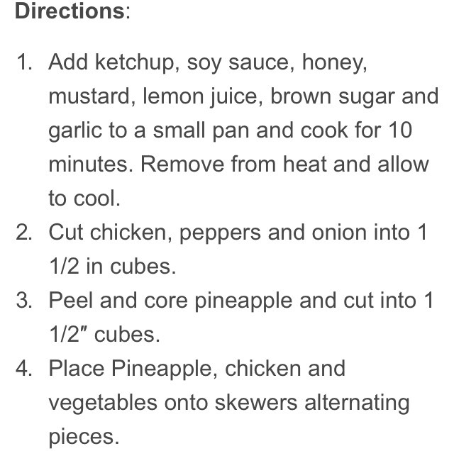 Chicken Pineapple Kabobs! 🍗🍍🍢