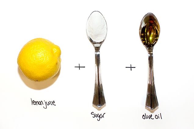 Lemon For tired skin