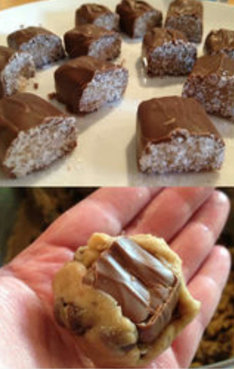 Milky Way Salted Carmel Cookies!