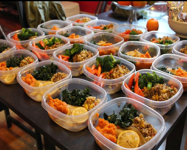 remember to prepare your meals in bulk for the week. makes life so much easier.