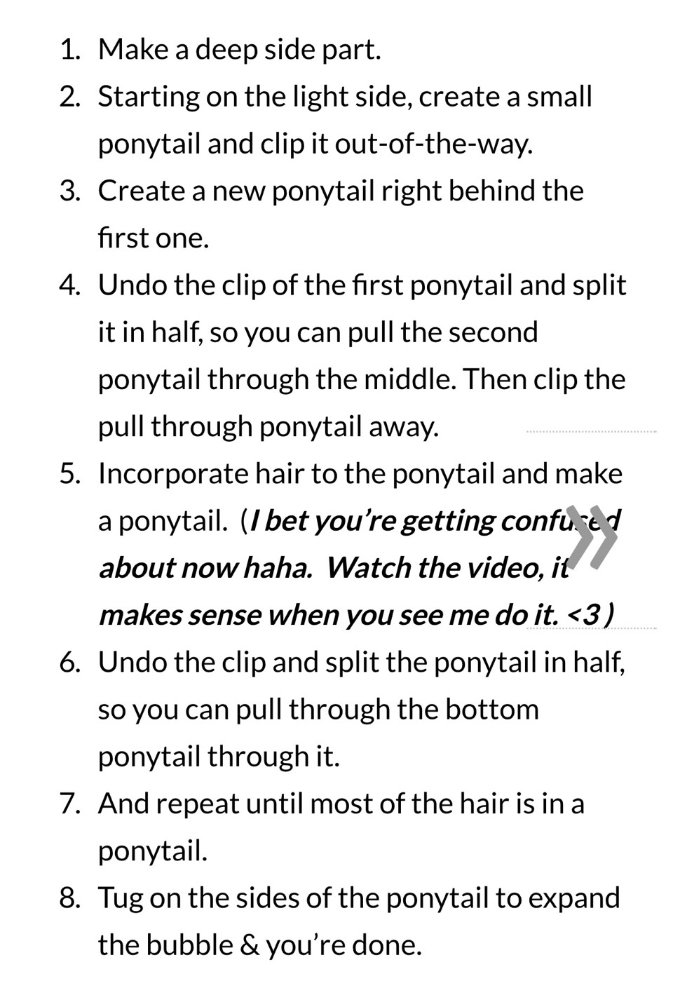 ❤️ Simple 2 Minute Pony Braid!!! ❤️