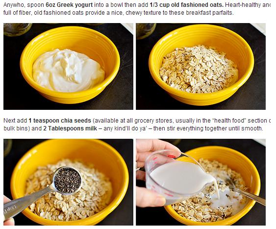 Make-Ahead Fruit & Yogurt Breakfast Parfaits♥ Yummylicious!