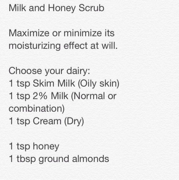 DIY Face Scrubs 💁