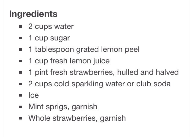 How To Make Sparkling Strawberry Lemonade
