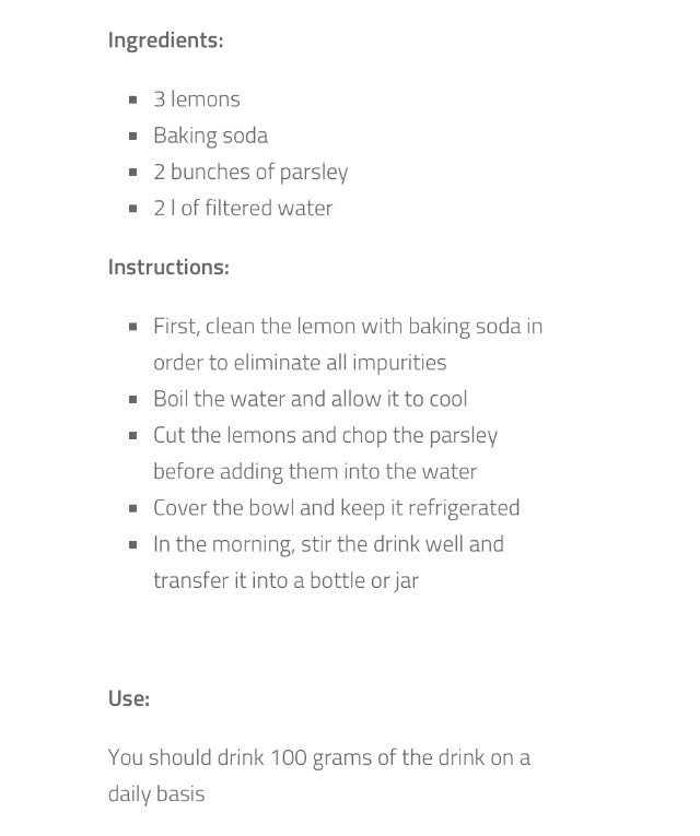"THIS DRINK DESTROYS CHOLESTEROL AND BURNS FAT"