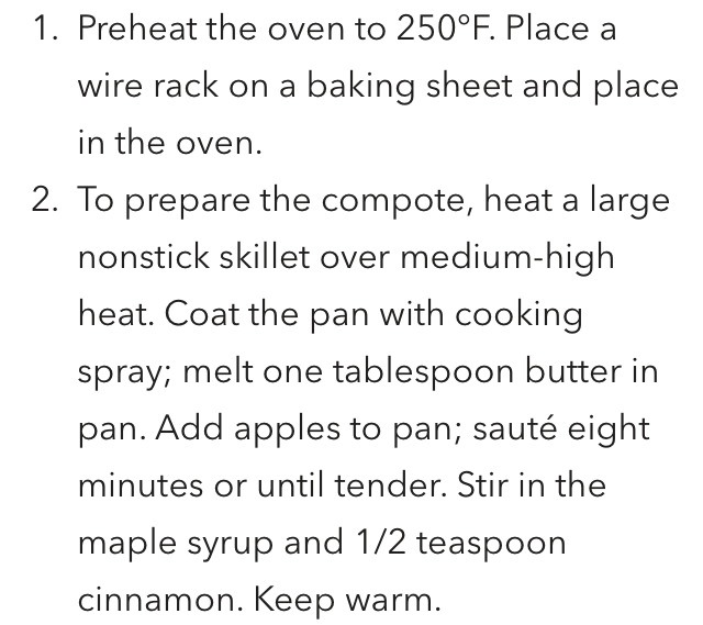 🍏🍎Healthy Cinnamon Apple French Toast! Delish!🍎🍏