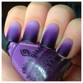 
Step 7: You can stop there or choose to add a matte top coat like I did. It was hard for me to decide what finish I liked better, so I just ended up sticking with this one!
