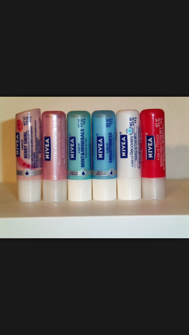 Find a good but not totally addicting lip balm. Try to find something with Vitamin E and Aloe and SPF!  