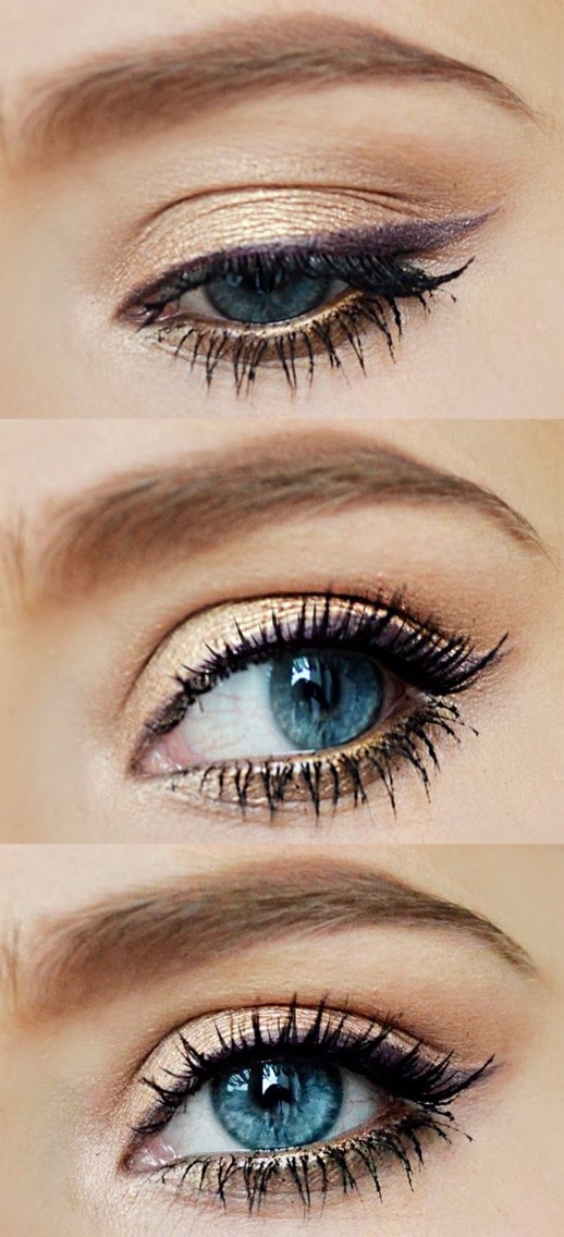 Gorgeous Makeup Ideas For Blue Eyes!💙💎💁.  #tipit