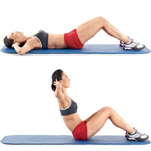 25 sit ups