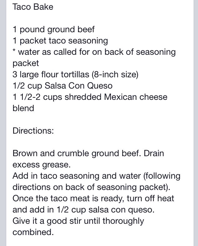 Taco Bake 