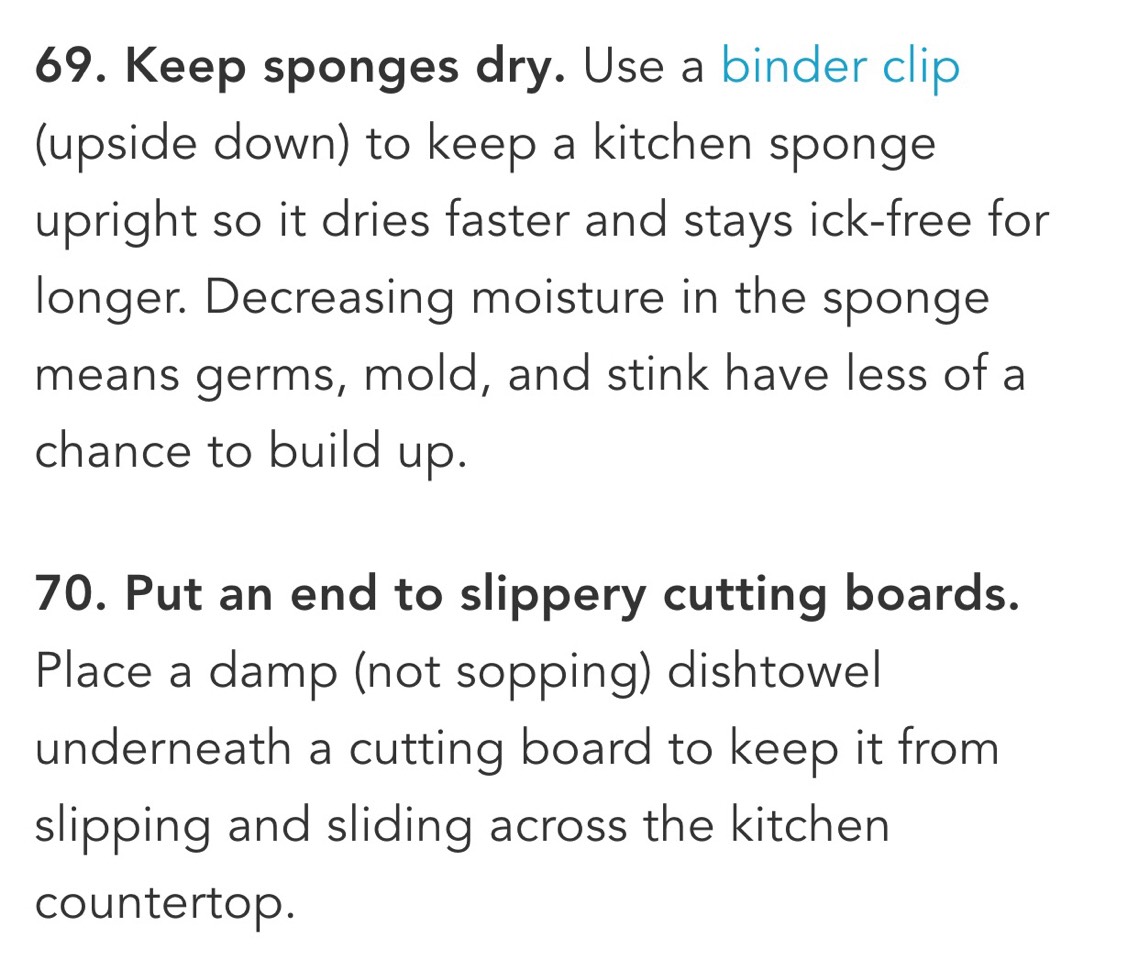 7⃣3⃣ Kitchen Hacks To Save Time, Get Organised And Stay Sane. 😏