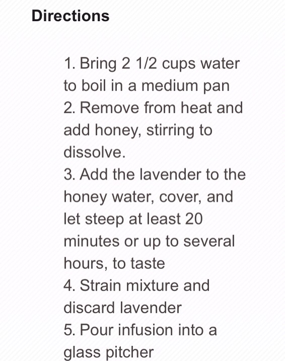 How To Make Lavender Lemonade With Honey ✨✨✨✨✨✨✨✨✨✨✨✨✨✨✨