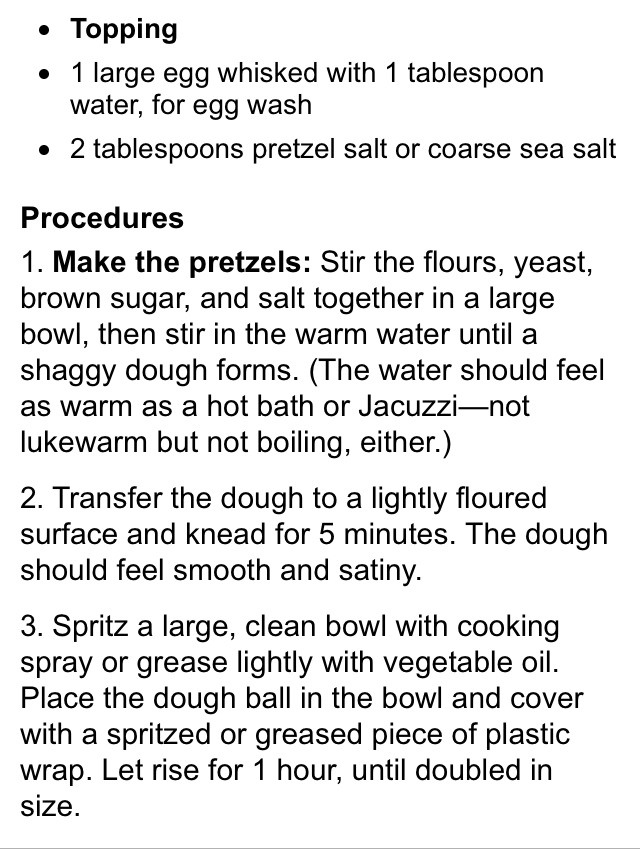 🌟Pretzel Rod Recipe 🌟