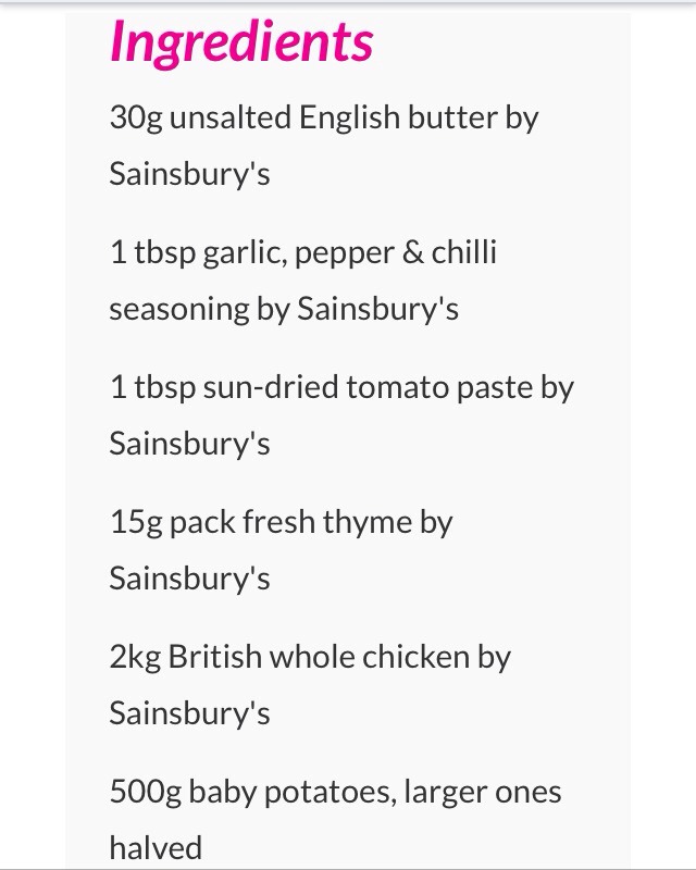Spicy Roast Chicken