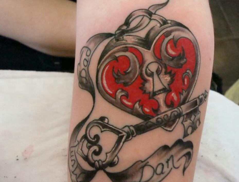    Lock And Key Tattoos!!!!