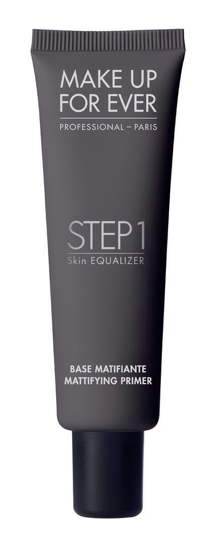 Use a mattifying primer.