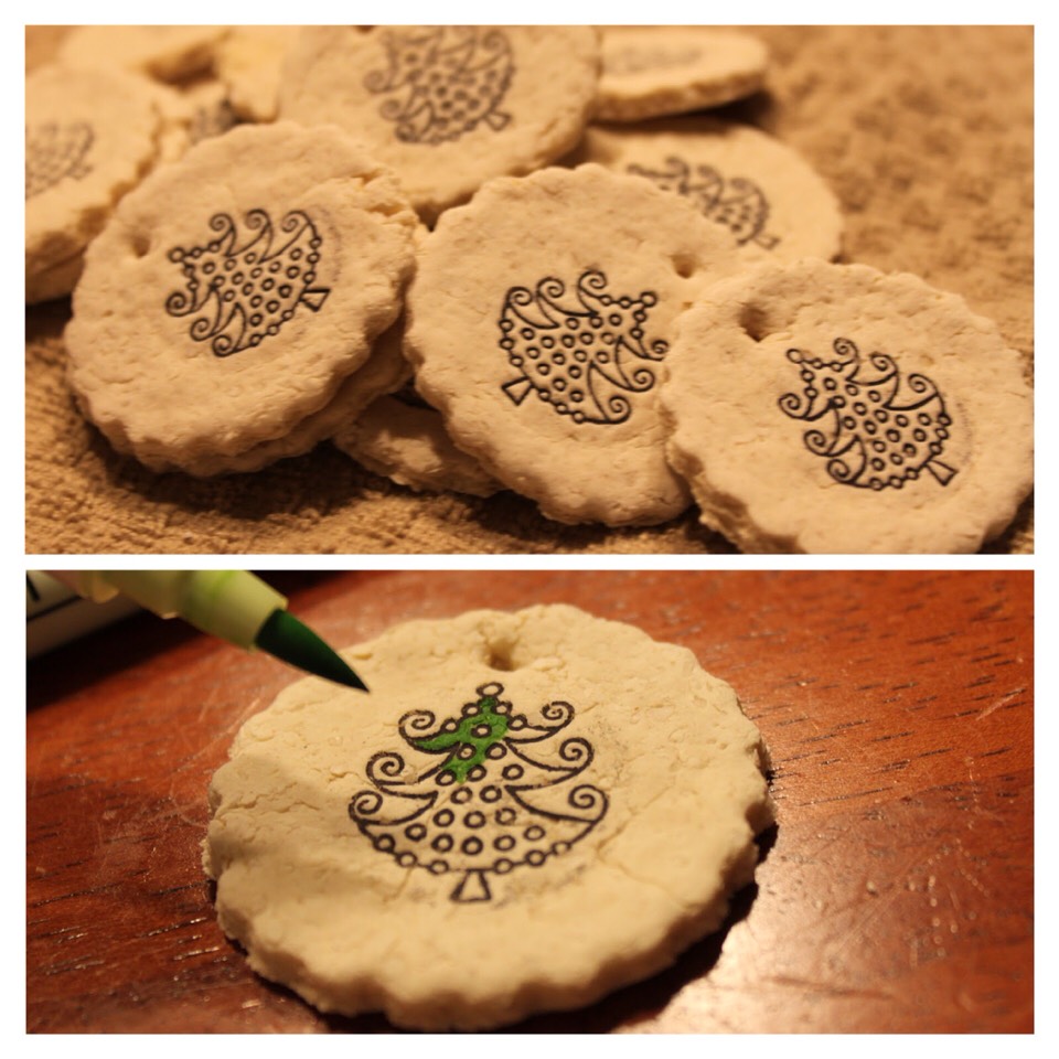 D.I.Y Salt Dough ornaments