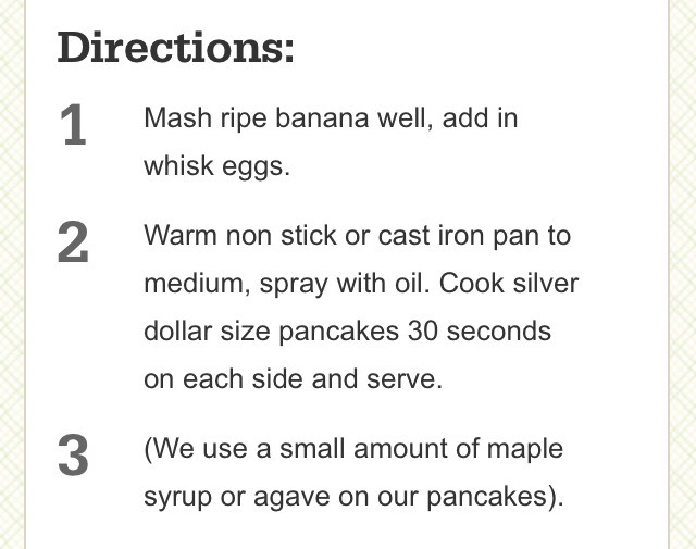 2 Ingredients (eggs & banana) Pancakes Recipe