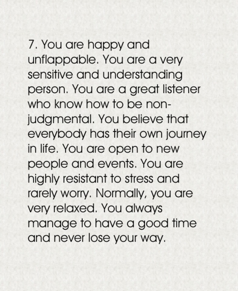 Personality Test (omg It Works So Well)