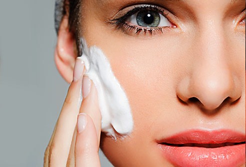 Moisturize your skin, if you are doing this during the day aim for a moisturizer with sunscreen.